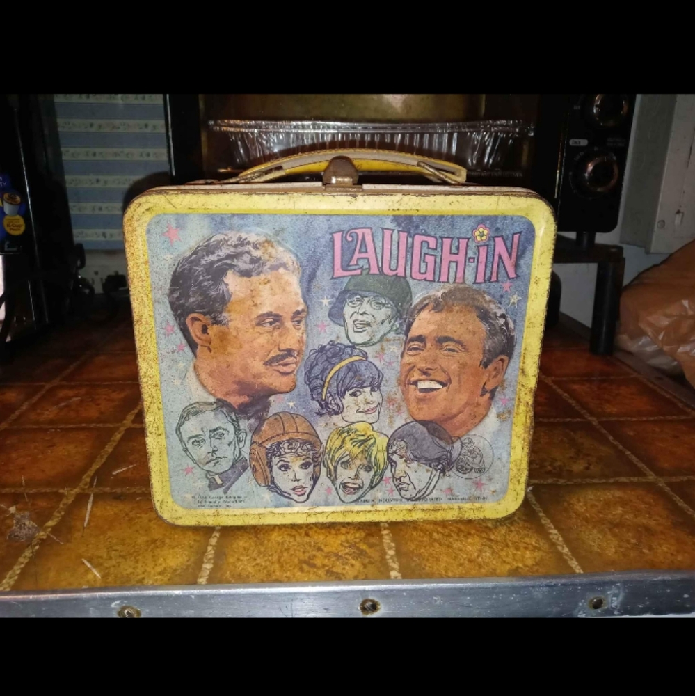 Vintage Laugh In Lunch Box